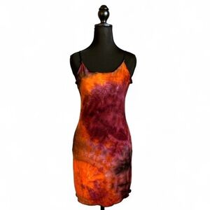 Tie-Dye Bodycon Dress